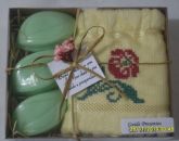 Kit Sabonete + Toalha Personalizada
